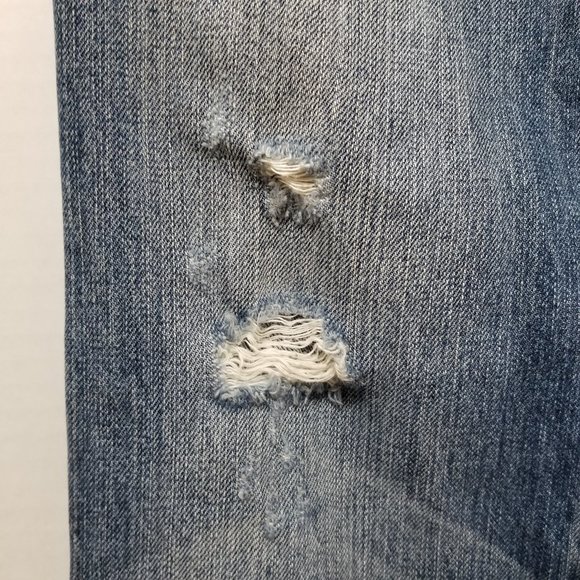 Abercrombie & Fitch jeans 2L Long Tall Erin straight skinny distressed low rise - Picture 5 of 16